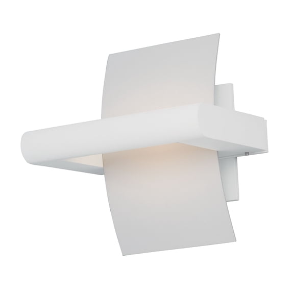 ET2 Lighting - Alumilux-LED Wall Mount in Modern style-7 Inches wide by 8 inches