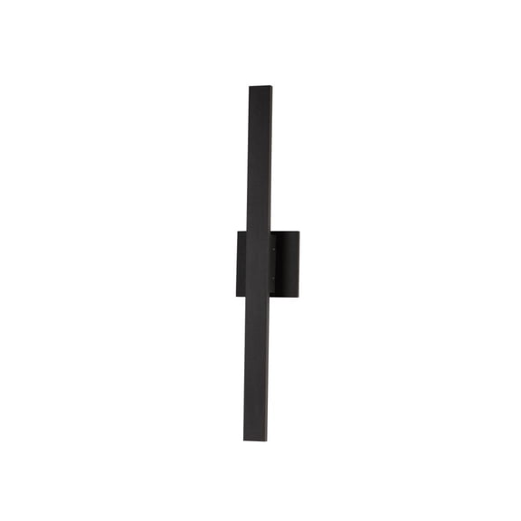 E41343-BK ET2 Lighting Alumilux Line - 24 Inch 13W 2 LED Outdoor Wall Sconce-Black Finish
