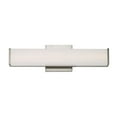 thumbnail image 1 of Baritone 1 - Light Polished Chrome Chrome Modern Aluminum And Glass Wall Sconce, 1 of 2