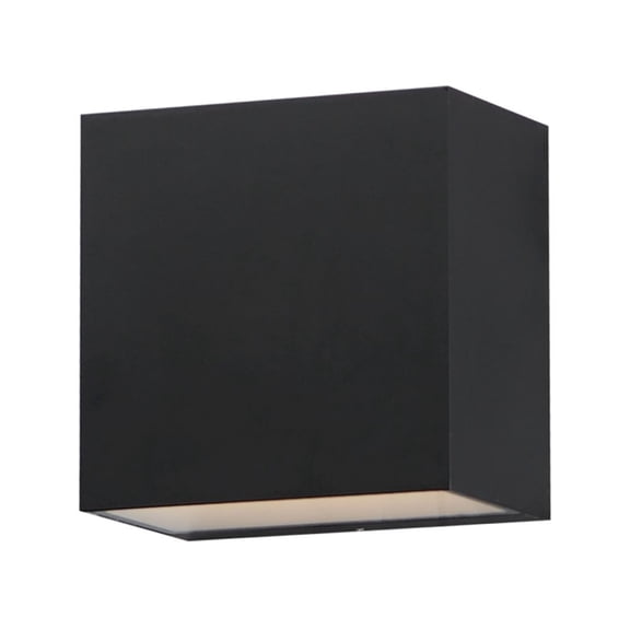 ET2 Lighting - Blok - 12W 1 LED Outdoor Wall Mount-4.75 Inches Tall and 4.75