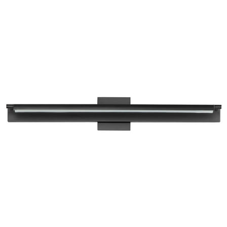 E21393-BK ET2 Lighting Bookkeeper - 28W 1 LED Wall Sconce-4.75 Inches Tall and 30 Inches Wide-Black Finish