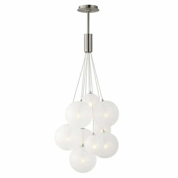 ET2 Lighting - Burst - 16.2W 9 LED Pendant-43.25 Inches Tall and 19.75 Inches
