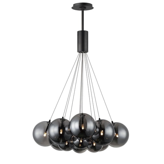 ET2 Lighting - Burst - 21.6W 12 LED Pendant-47.25 Inches Tall and 27 Inches