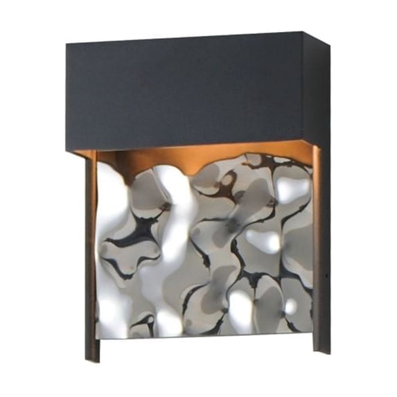 ET2 Lighting - Coulee - 8W 1 LED Outdoor Wall Mount-7.75 Inches Tall and 6.25