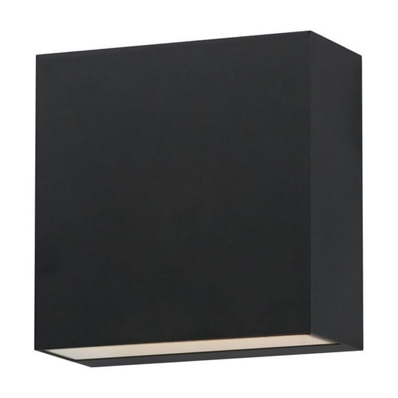 ET2 Lighting - Cubed - 10W 1 LED Outdoor Wall Mount-5.5 Inches Tall and 5.5