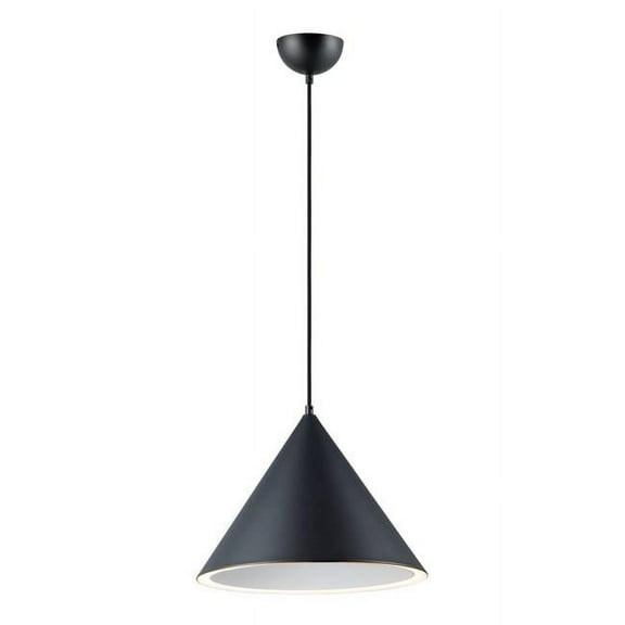 ET2 Lighting E20086-BK Abyss 1-Light LED Pendant - Black