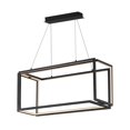 thumbnail image 1 of ET2 Lighting E21266-BK Penrose - 108W 1 LED Linear Pendant-38 Inches Tall and 16 Inches Wide Black, 1 of 5