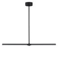 thumbnail image 1 of ET2 Lighting E21355-BK Dorian - 14W 2 LED Linear Pendant-1 Inches Tall and 1 Inches Wide Black, 1 of 5
