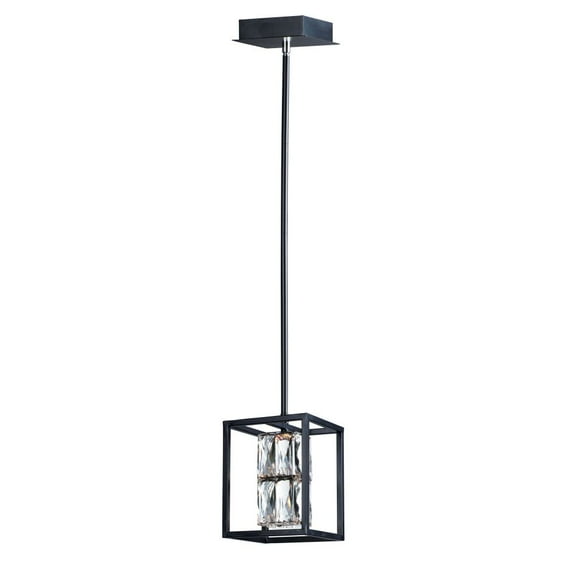 ET2 Lighting E23301-20BK Zephyr LED 1-Light Pendant - Black