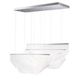 thumbnail image 1 of ET2 Lighting E24873-133PC Rinkle LED 3-Light Pendant - Polished Chrome, 1 of 7