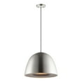 thumbnail image 1 of ET2 Lighting E24914-SNBK 16 in. Fungo LED Pendant in Satin Nickel & Black, 1 of 5