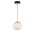 thumbnail image 1 of ET2 Lighting E25065-92BKGLD 7.5 in. Soji LED 2-Light Pendant - Black & Gold, 1 of 5