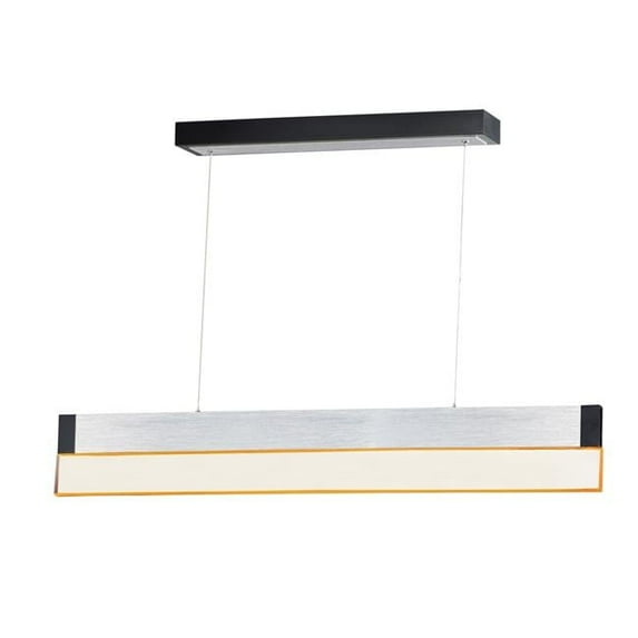 ET2 Lighting E35020-83AL 6 in. iBar LED Pendant - Brushed Aluminum