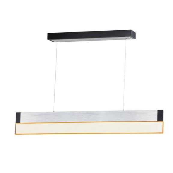 ET2 Lighting E35020-83AL 6 in. iBar LED Pendant - Brushed Aluminum