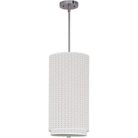 ET2 Lighting - Elements-One Light Mini-Pendant with Stem-9.75 Inches wide by 19