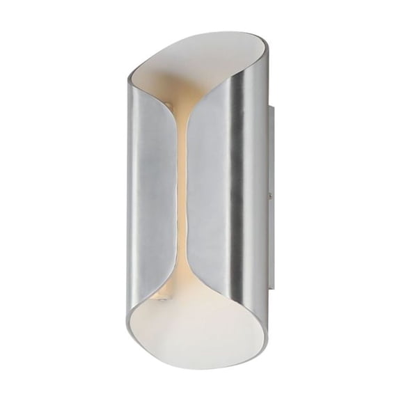 ET2 Lighting - Folio - 20W 2 LED Outdoor Wall Mount-13.75 Inches Tall and 6.25