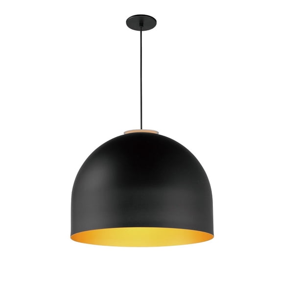 ET2 Lighting - Foster - 7W 1 LED Pendant-14.75 Inches Tall and 19.75 Inches