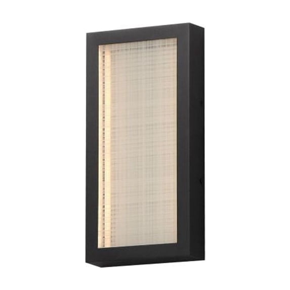 ET2 Lighting - Highlander - 12W 1 LED Outdoor Wall Mount-12 Inches Tall and 6