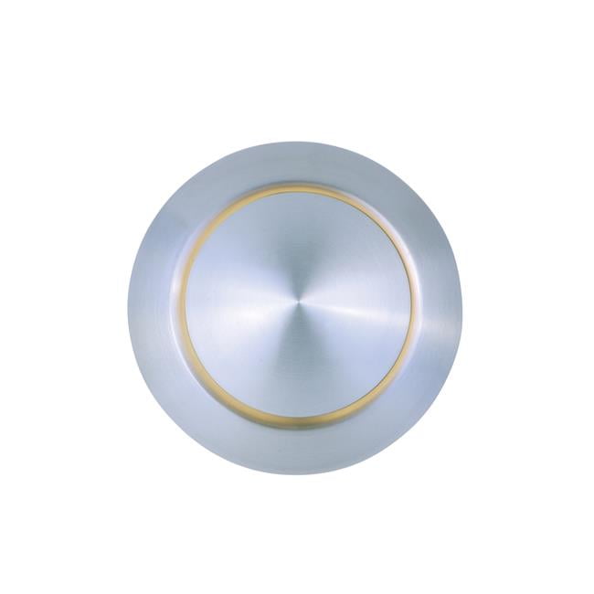 Alumilux European Satin Aluminum LED Outdoor Wall Sconce 6.25"