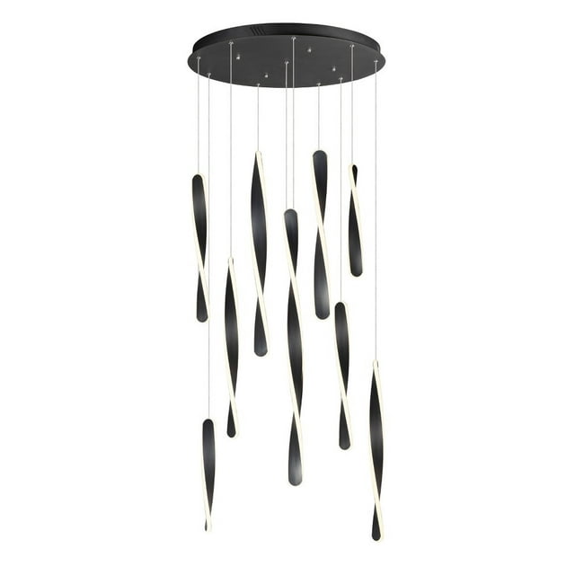 ET2 Lighting - LED Pendant - Pirouette-1200W 10 LED Pendant-24 Inches wide by 32