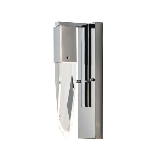 E31240-20PC ET2 Lighting Quartz-6W 1 LED Wall Sconce-4.75 Inches wide by 14.5 inches high-Polished Chrome Finish