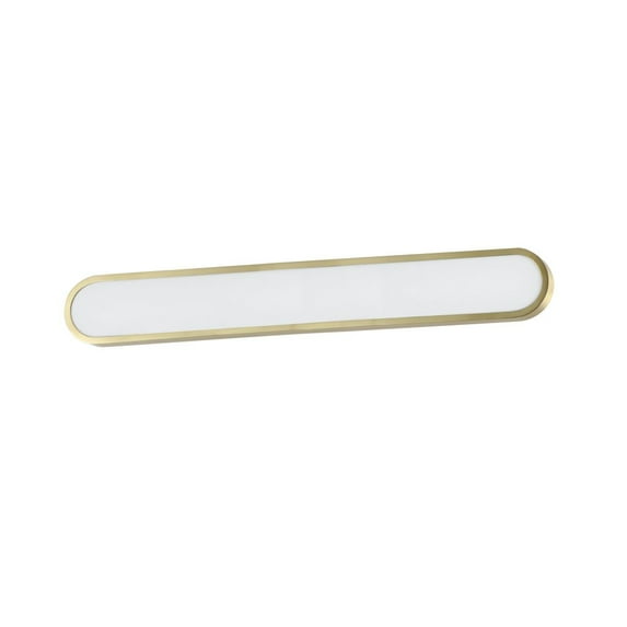 Latitude 1 - Light Gold Contemporary / Modern - LED Aluminum And Polycarbonate