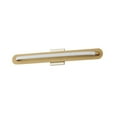 thumbnail image 1 of E23434-01GLD ET2 Lighting Loop - 14W 1 LED Wall Sconce-30 Inches Tall and 3.25 Inches Wide-Gold Finish-White Glass Color, 1 of 4