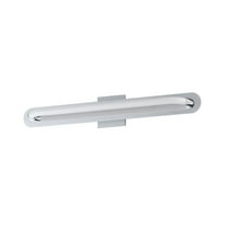E23434-01PC ET2 Lighting Loop - 14W 1 LED Wall Sconce-30 Inches Tall and 3.25 Inches Wide-Polished Chrome Finish-White Glass Color