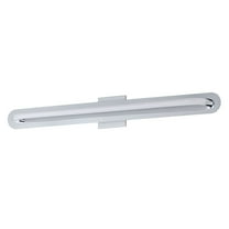 E23436-01PC ET2 Lighting Loop - 16W 1 LED Wall Sconce-36 Inches Tall and 3.25 Inches Wide-Polished Chrome Finish-White Glass Color