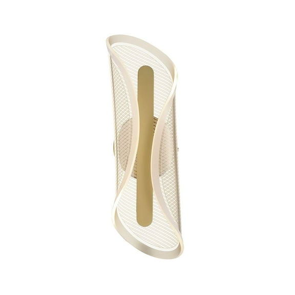 E24711-144GLD ET2 Lighting Manta - 12W 1 LED Wall Sconce-16.5 Inches Tall
