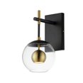 thumbnail image 1 of E25151-BKNAB ET2 Lighting Nucleus - 12.75 Inch 8W 1 LED Wall Sconce, 1 of 5