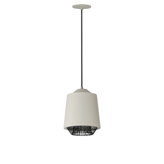 ET2 Lighting - Phoenix - 9W 1 LED Pendant-11.25 Inches Tall and 9 Inches