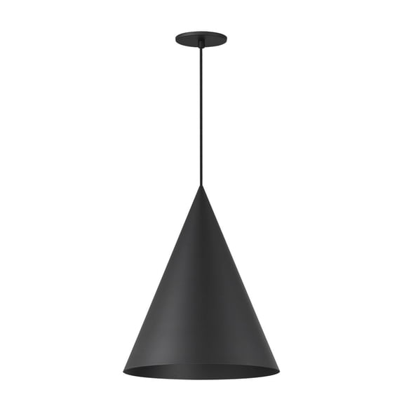 ET2 Lighting - Pitch - 9W 1 LED Pendant-16.5 Inches Tall and 13.75 Inches