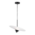 thumbnail image 1 of ET2 Lighting E21464-WTBK Radar LED 1-Light Pendant - White & Black, 1 of 7
