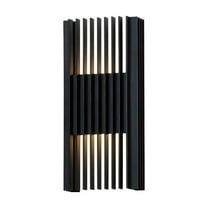 ET2 Rampart Large LED Outdoor Wall Sconce - Black - E30116-BK
