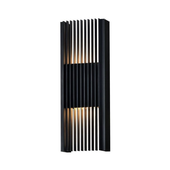 ET2 Lighting - Rampart - 30W 2 LED Outdoor Wall Mount-22 Inches Tall and 8