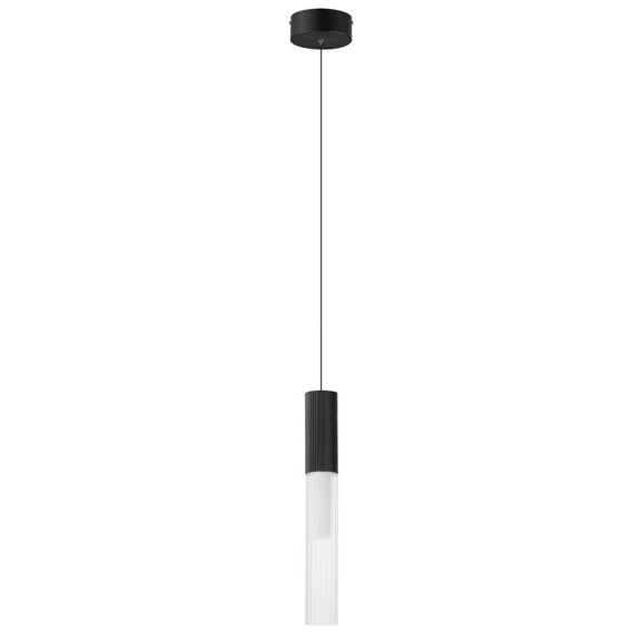 ET2 Lighting - Reeds - 5W 1 LED Pendant-17 Inches Tall and 2.25 Inches Wide
