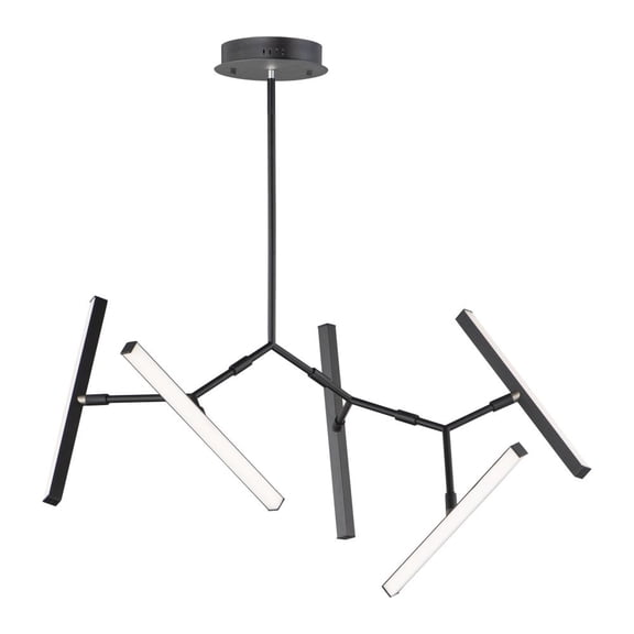 E21244-BK-ET2 Lighting-Robotica - 61 Inch 35W 5 LED Pendant