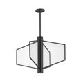 thumbnail image 1 of ET2 Lighting - Telstar - 26 Inch 4 LED Wide Pendant-Black Finish - ET2 Lighting, 1 of 2