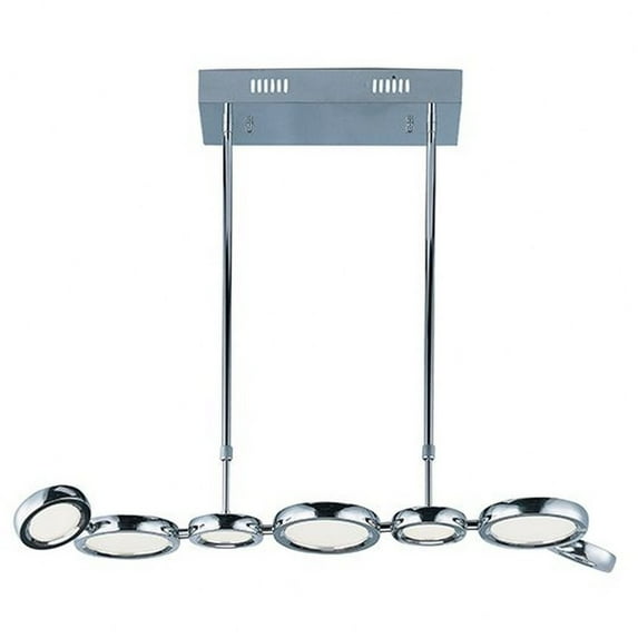 ET2 Lighting - Timbale-56.4W 7 LED Pendant-15.5 Inches wide by 1 inch high - ET2