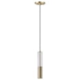 thumbnail image 1 of E11000-24SBR-ET2 Lighting-Torch - 14.75 Inch 7W 1 LED Pendant-Satin Brass Finish    -Traditional Installation, 1 of 3