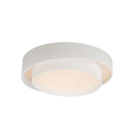 ET2 Lighting - Ziggurat - 63W 1 LED Flush Mount-4.75 Inches Tall and 19.75