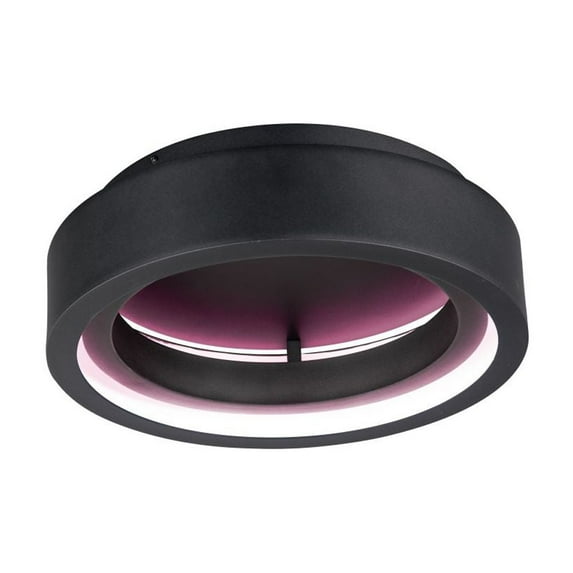 ET2 Lighting - iCorona WiZ - 36W 1 LED Flush Mount-5.5 Inches Tall and 17.75