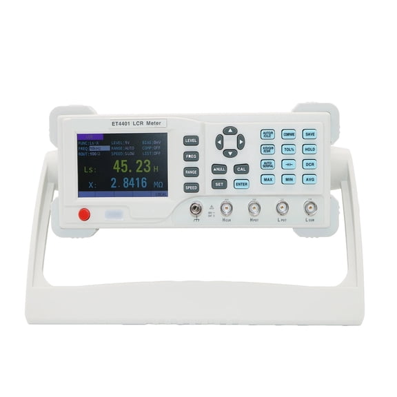 ET4401 ET4410 LCR Benchtop Digital Bridge Tester Desktop LCR Meter Capacitance Resistance Impedance Inductance Measure Meter ,Versatile Measurement