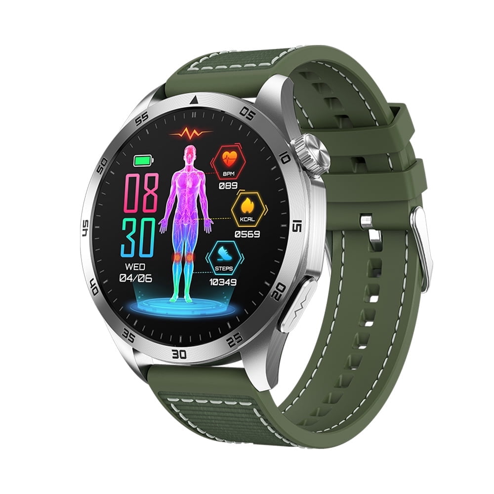 Laatikui ET485 smart watch for men 1.43 inch health monitoring fitness tracker waterproof IP68