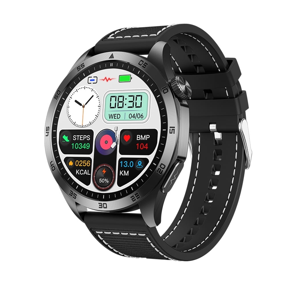 Laatikui ET485 smart watch for men 1.43 inch health monitoring fitness tracker waterproof IP68