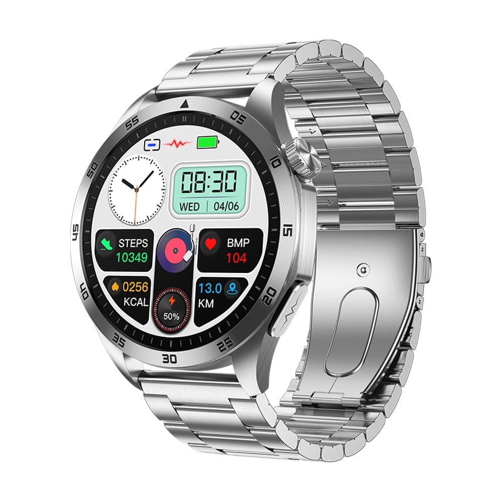 Laatikui ET485 smart watch for men 1.43 inch health monitoring fitness tracker waterproof IP68