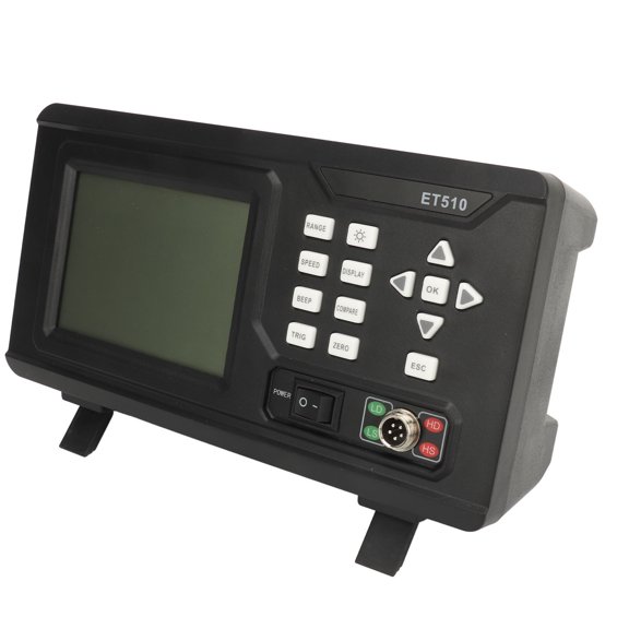 ET510 Digital Ohmmeter 10uΩ to 5kΩ DC Low Resistance Tester LCD Backlit Display Portable 4-Wire Milliohm Meter AU Plug / 10uΩ-5kΩ
