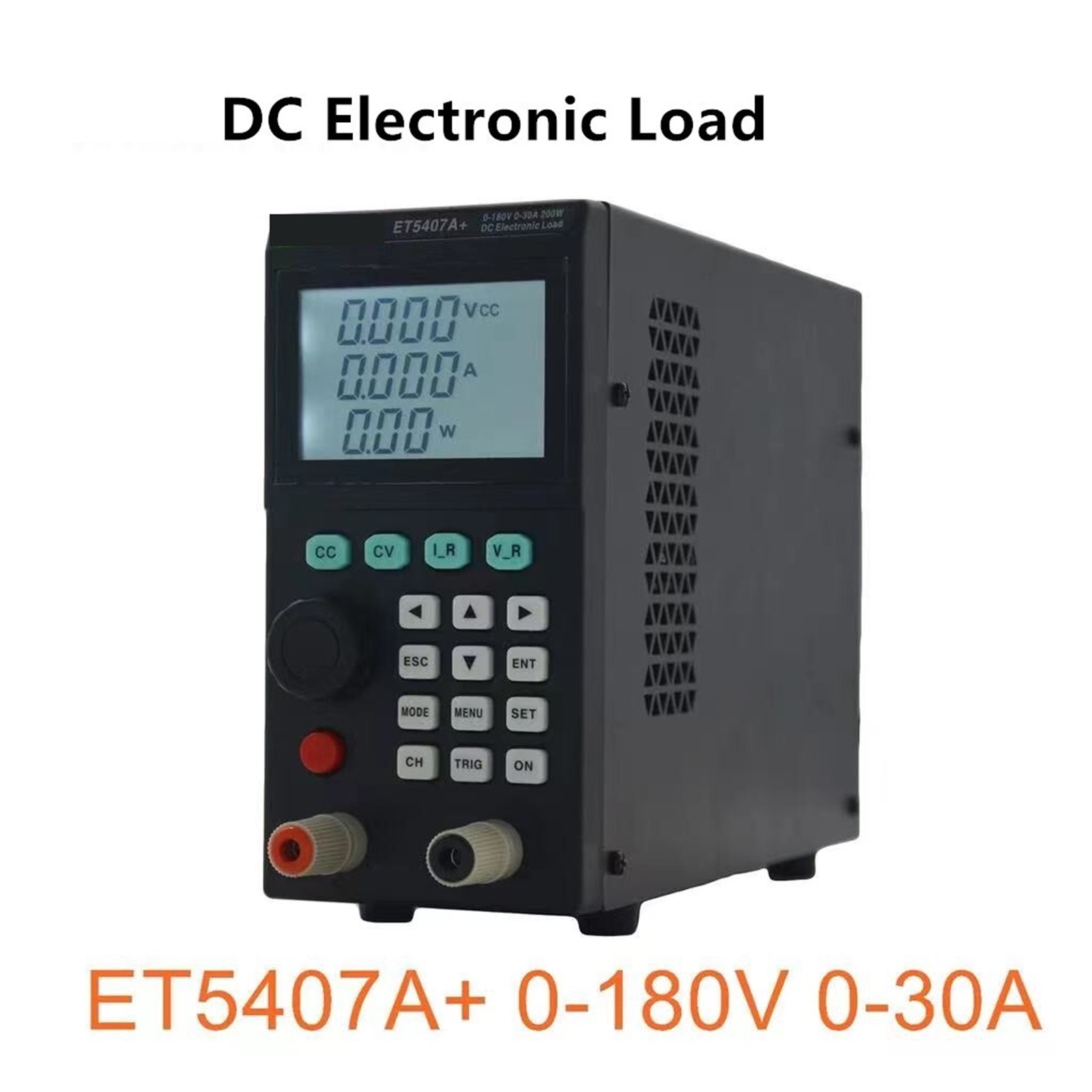 ET5406A+ 0-120V 0-20A DC Electronic Load,1mV/1mA Programmable DC Load ...