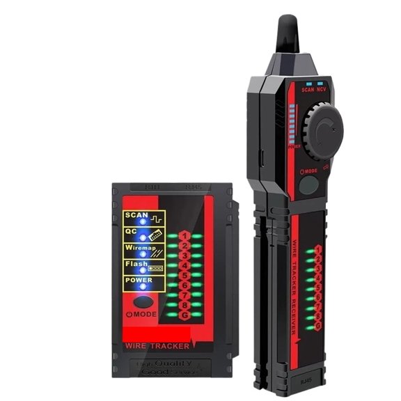 ET606 Network Cable Tester POE Test 3KM Digital Cable Tracing Cross Short Circuit Checking Crystal Port RJ45/RJ11 Tester ,circuit check